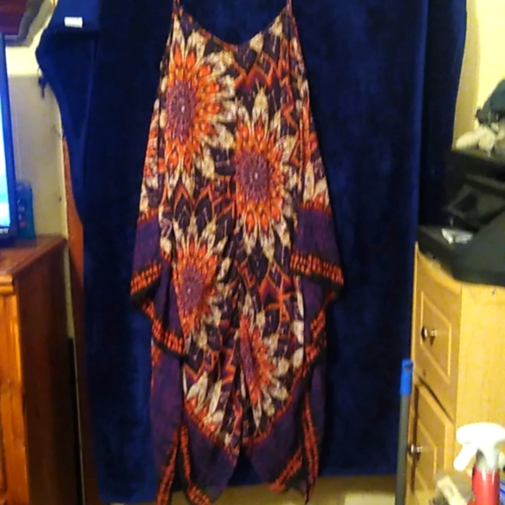 Cato floral midi dress